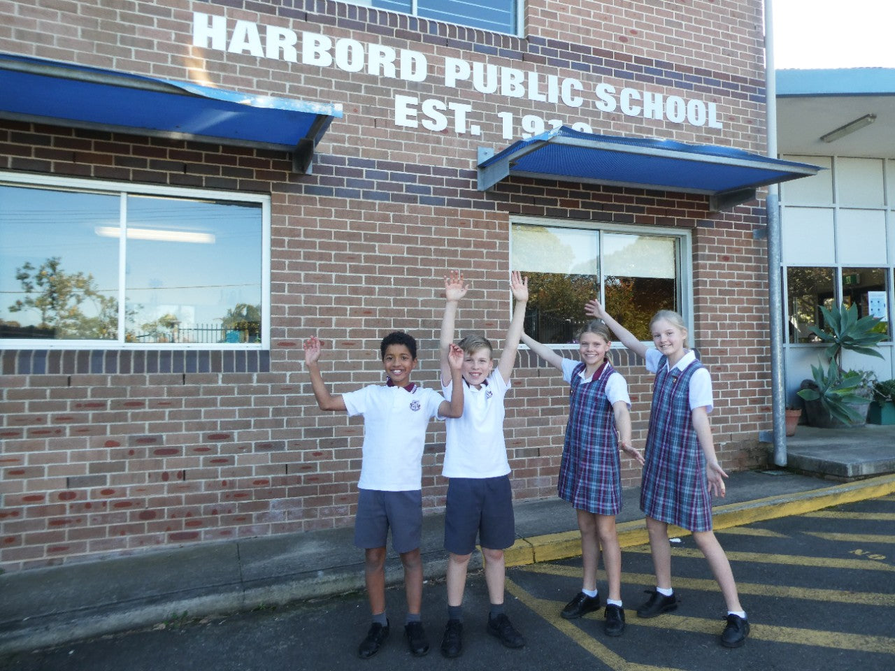 Donation to the school